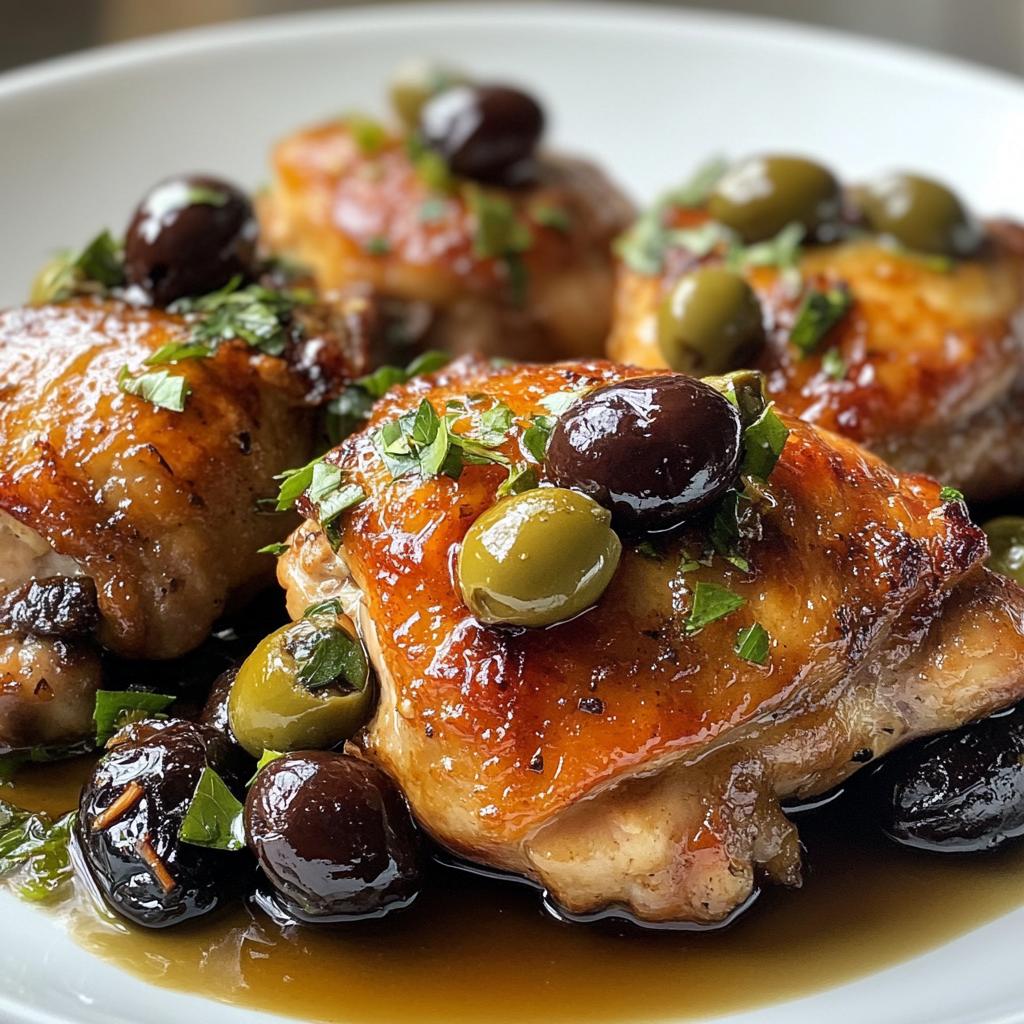 Chicken Marbella with Prunes and Olives