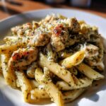 Chicken Pesto Alfredo Pasta
