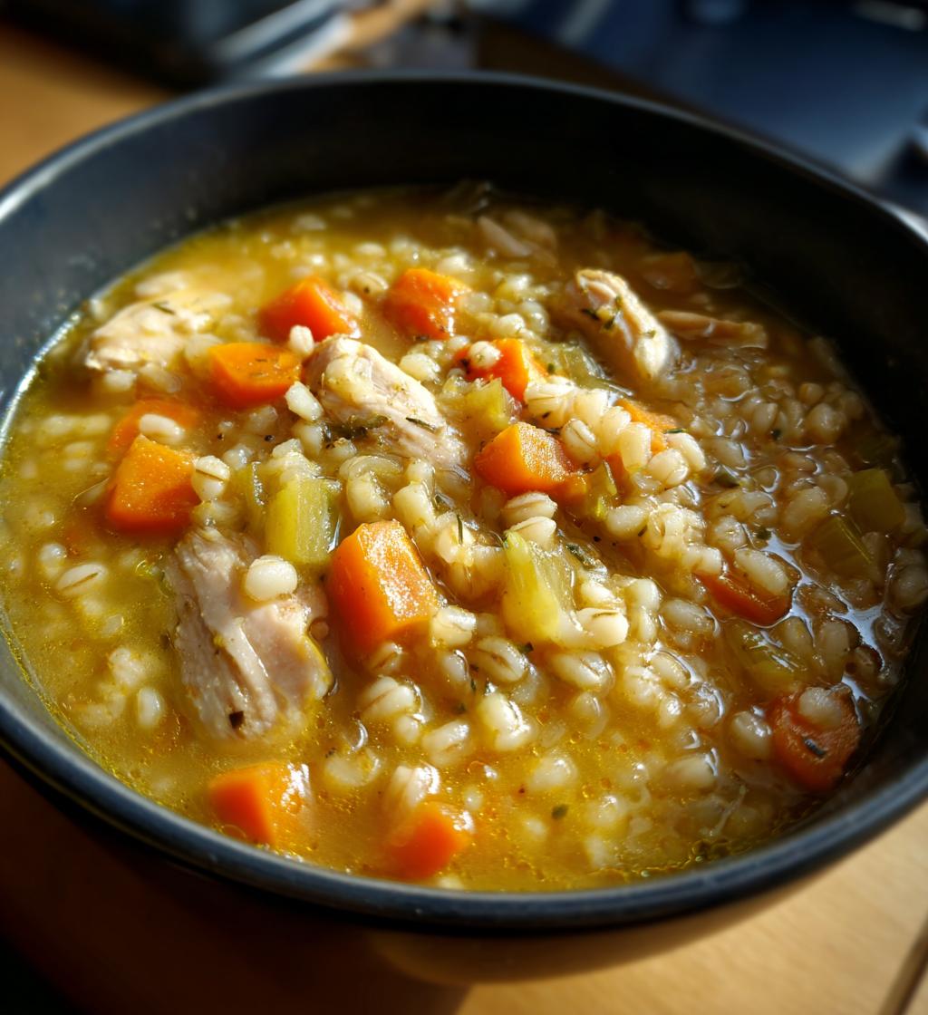 Chicken and Barley Soup