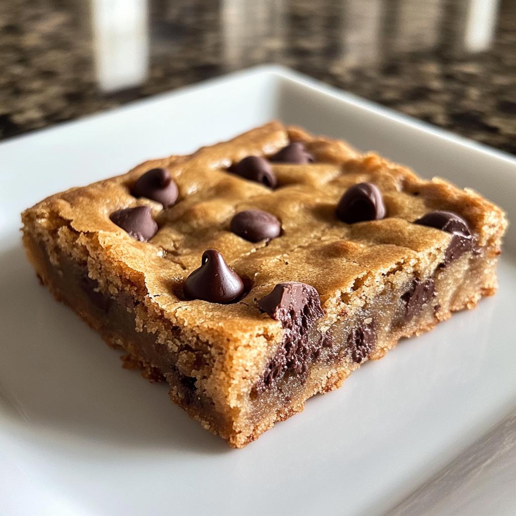 Chocolate Chip Cookie Bars