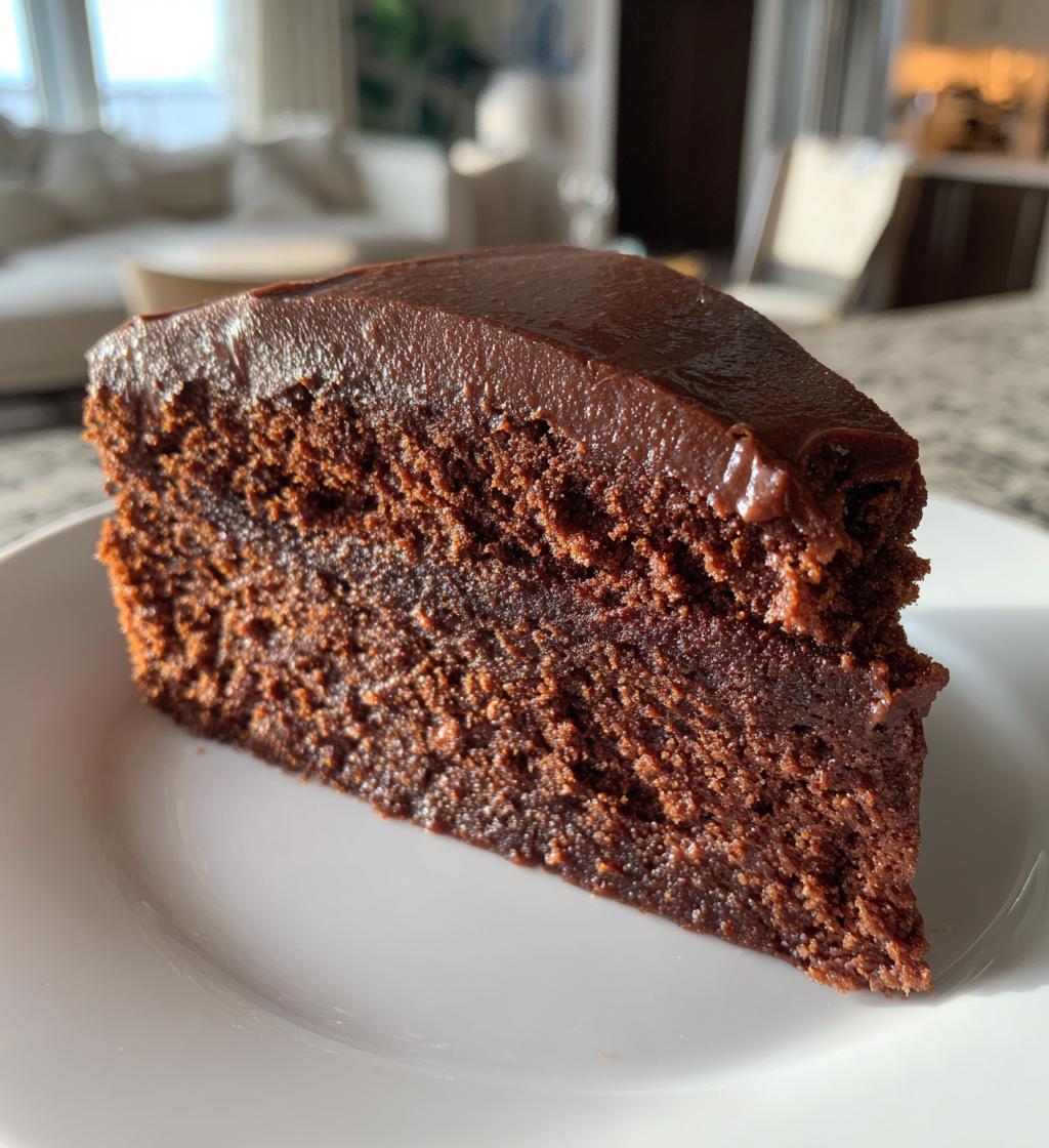 Chocolate Custard Cake