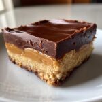 Chocolate Peanut Butter Fudge Bars