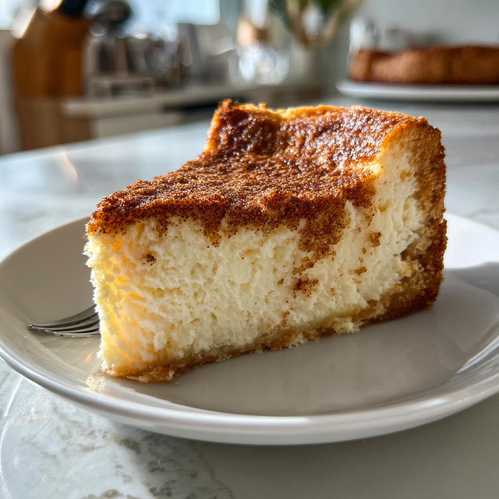 Cinnamon Sugar Churro Cheesecake