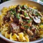 Classic Beef Stroganoff (No Alcohol)