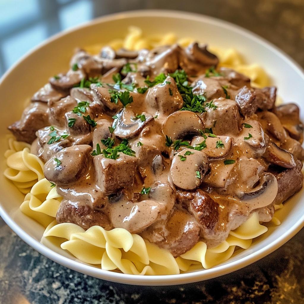 Classic Beef Stroganoff