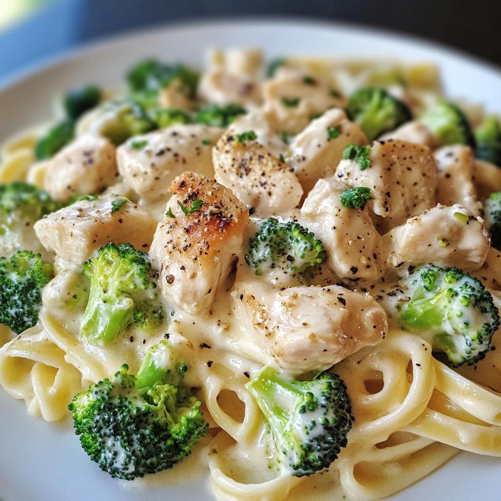 Classic Chicken Broccoli Alfredo