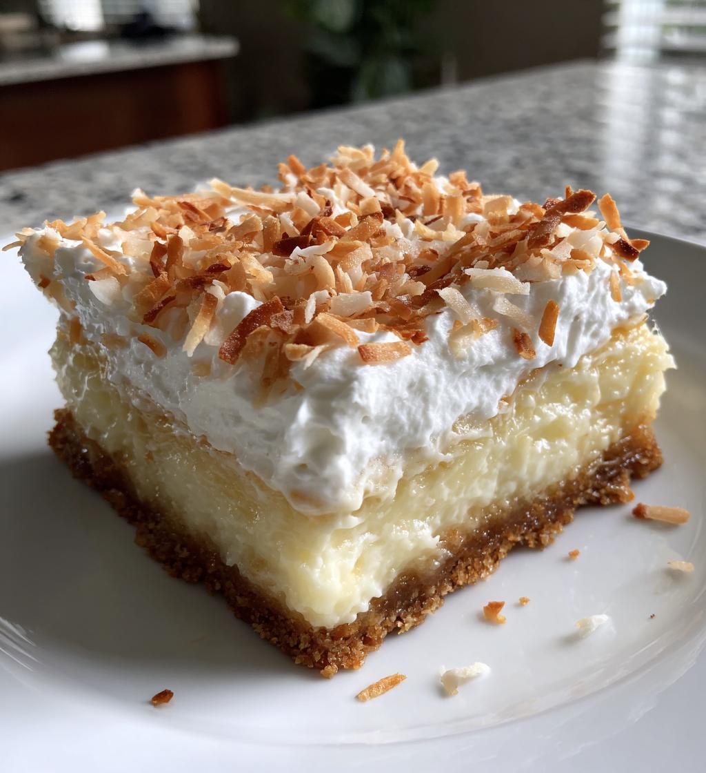 Coconut Cream Pie Bars