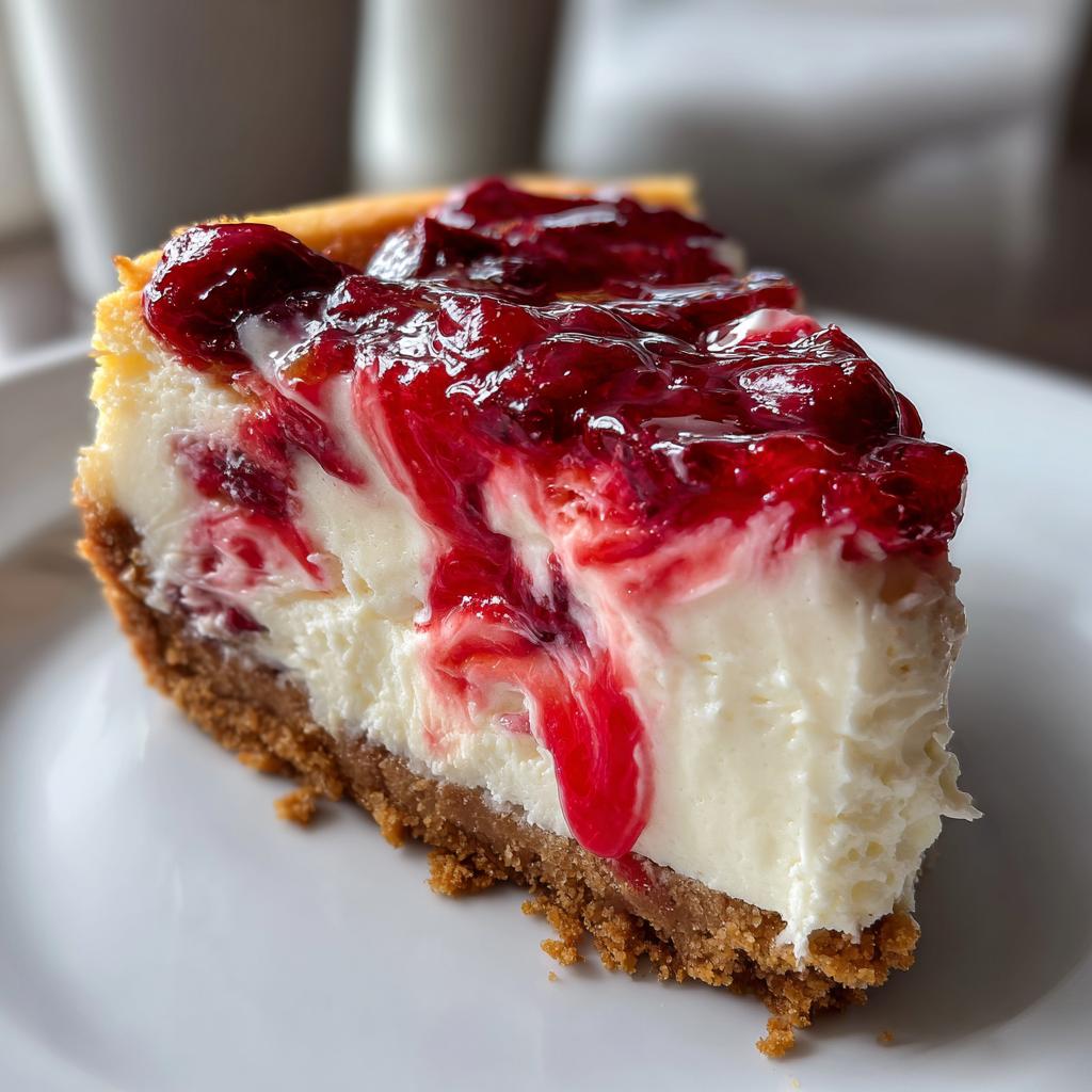 Cranberry Cheesecake