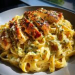 Creamy Chicken Garlic Parmesan Pasta
