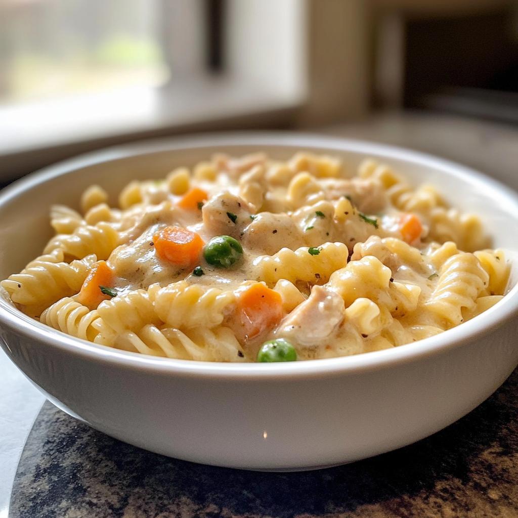 Creamy Chicken Pot Pie Pasta