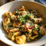 Creamy Chicken Tortellini One-Pot Meal