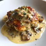 Creamy Mushroom Chicken with Parmesan