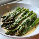 Creamy Parmesan Asparagus Skillet