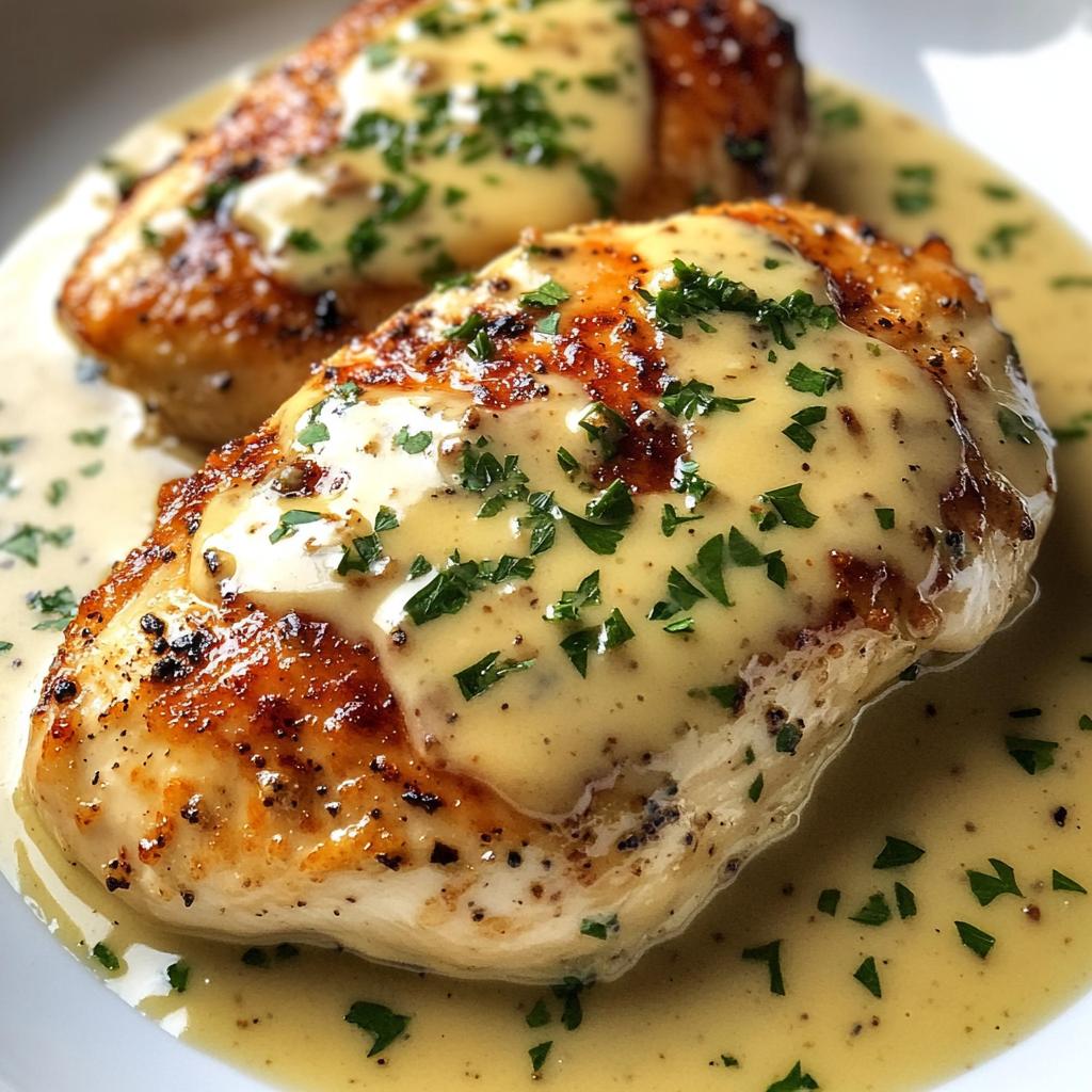 Creamy Parmesan Chicken in Garlic Butter Sauce