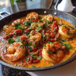 Creamy Sun-Dried Tomato Shrimp Skillet