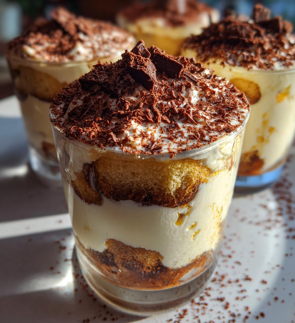 Creamy Tiramisu Dessert Cups