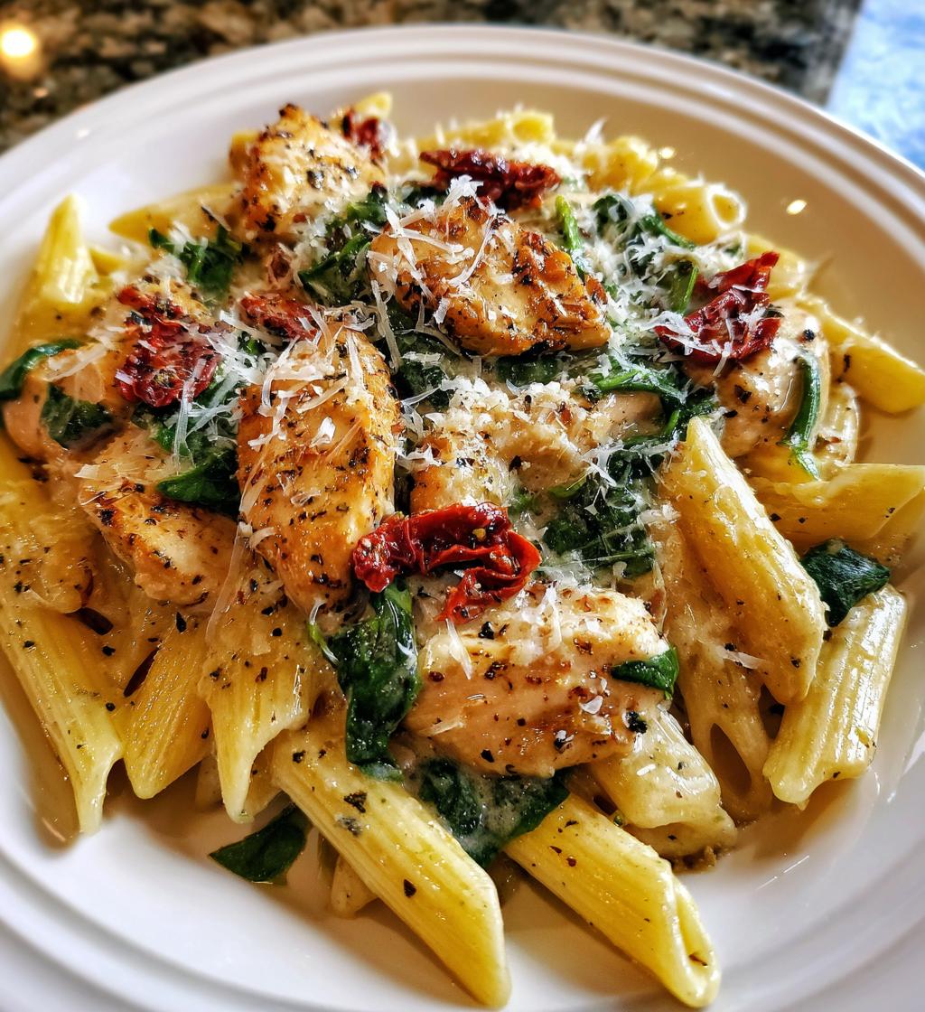 Creamy Tuscan Chicken Pasta