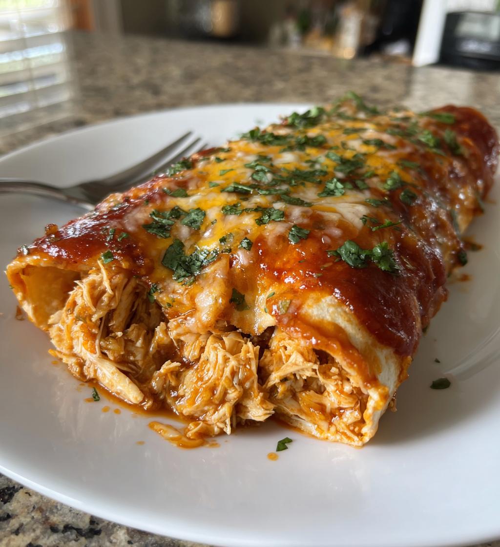 Crockpot Chicken Enchilada