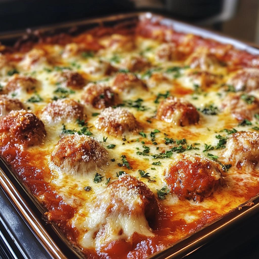 Dump & Bake Meatball Casserole – 5 steps to comfort food heaven!