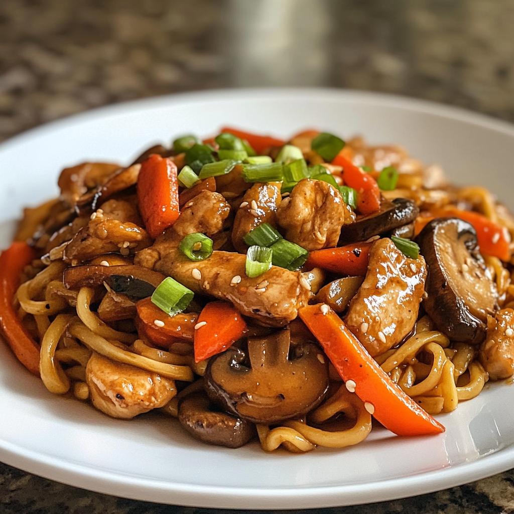 Easy Chicken Lo Mein