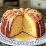 Easy Lemon Pound Cake with Glaze