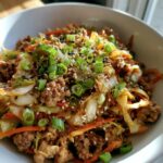 Egg Roll in a Bowl Easy One Skillet Dinner