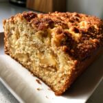 Fresh Warm Apple Bread with Brown Sugar Cinnamon