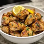 Garlic Butter Chicken Bites Quick Dinner
