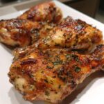 Garlic Herb Butter Roasted Chicken Drumsticks