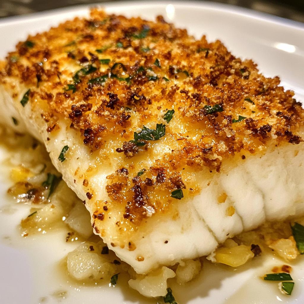 Garlic Parmesan Crusted Halibut – Baked to Perfection in 15 Minutes