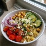 Healthy Lunch Bowl with Quinoa