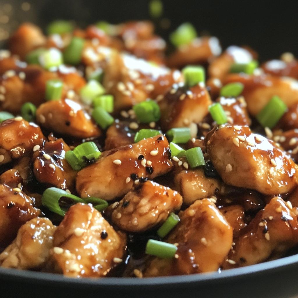 Honey-Glazed Teriyaki Chicken Skillet