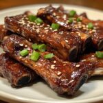 Korean-Style Sticky Beef Ribs with Sweet Chili Marinade