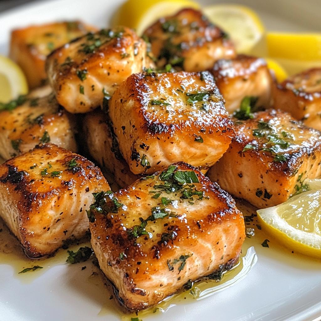 15-Minute Lemon Butter Salmon Bites That Wow Every Time
