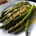 Lemon Garlic Asparagus with Parmesan