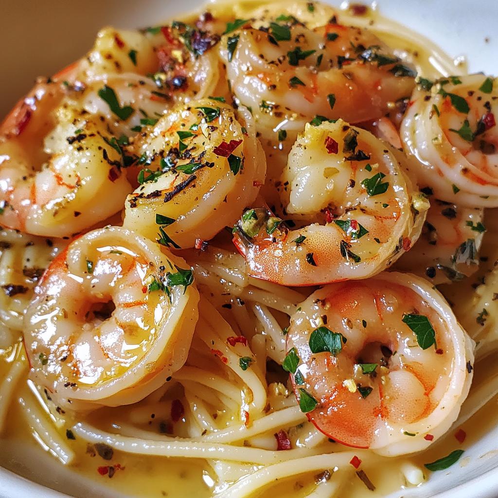 20-Min Lemon Garlic Butter Shrimp Scampi – Insanely Tasty!  

(56 characters)