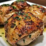 Lemon Herb Chicken Thighs (Crispy & Juicy)