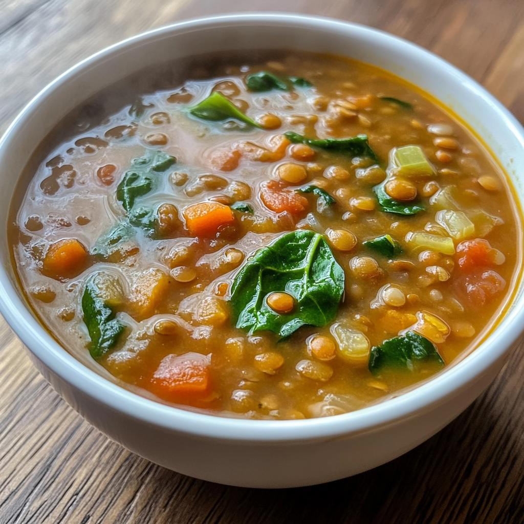 Lentil and spinach soup recipes