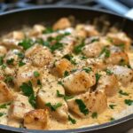 Low-Carb Creamy Chicken Skillet