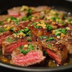 Low-Carb Garlic Butter Steak Skillet