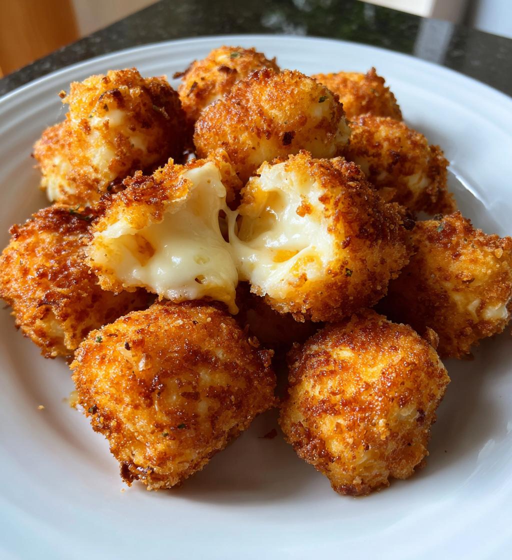 Mashed Potato Cheese Puffs Crispy and Cheesy Bites