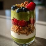 Matcha Parfait Layer Dessert