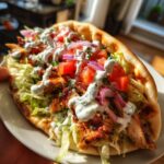 Mediterranean Chicken Gyros with Creamy Tzatziki
