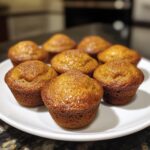 Mini spiced pumpkin muffins