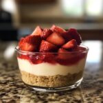 No-Bake Strawberry Cheesecake Cups