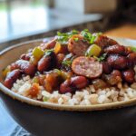 Original Red Bean and Rice Recipe with Smoked Sausage