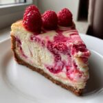 Raspberry Swirl Cheesecake