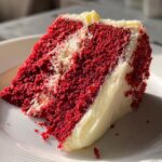 Red Velvet Cake with Vanilla Cream