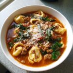 Sausage Tortellini Soup