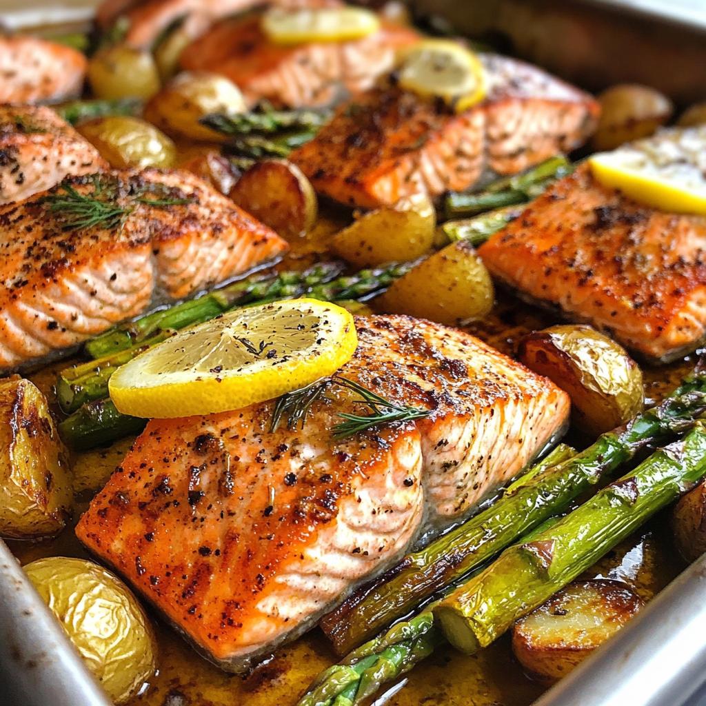 35-Minute Sheet Pan Salmon Dinner That Will Save Your Weeknights